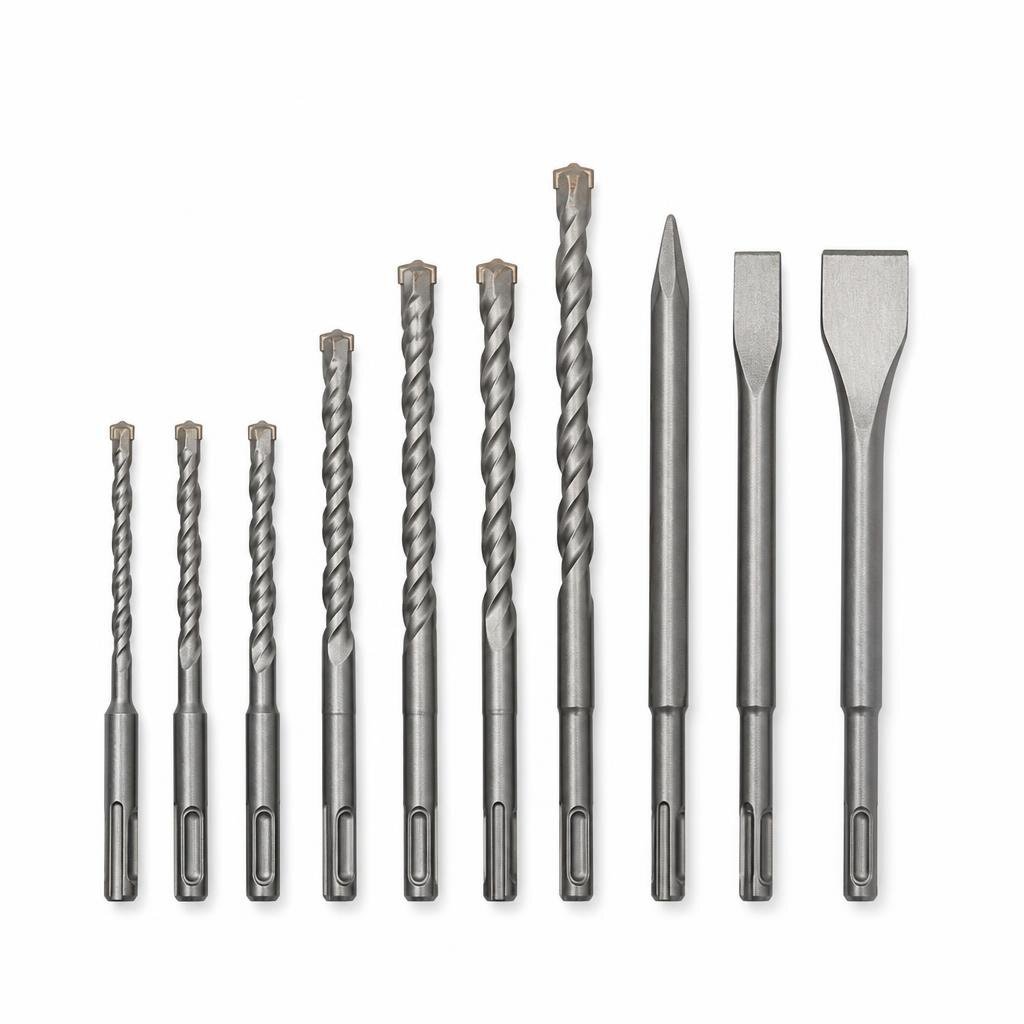 BOSCH 11PCS SDS PLUS MIXED SET (2608578765)