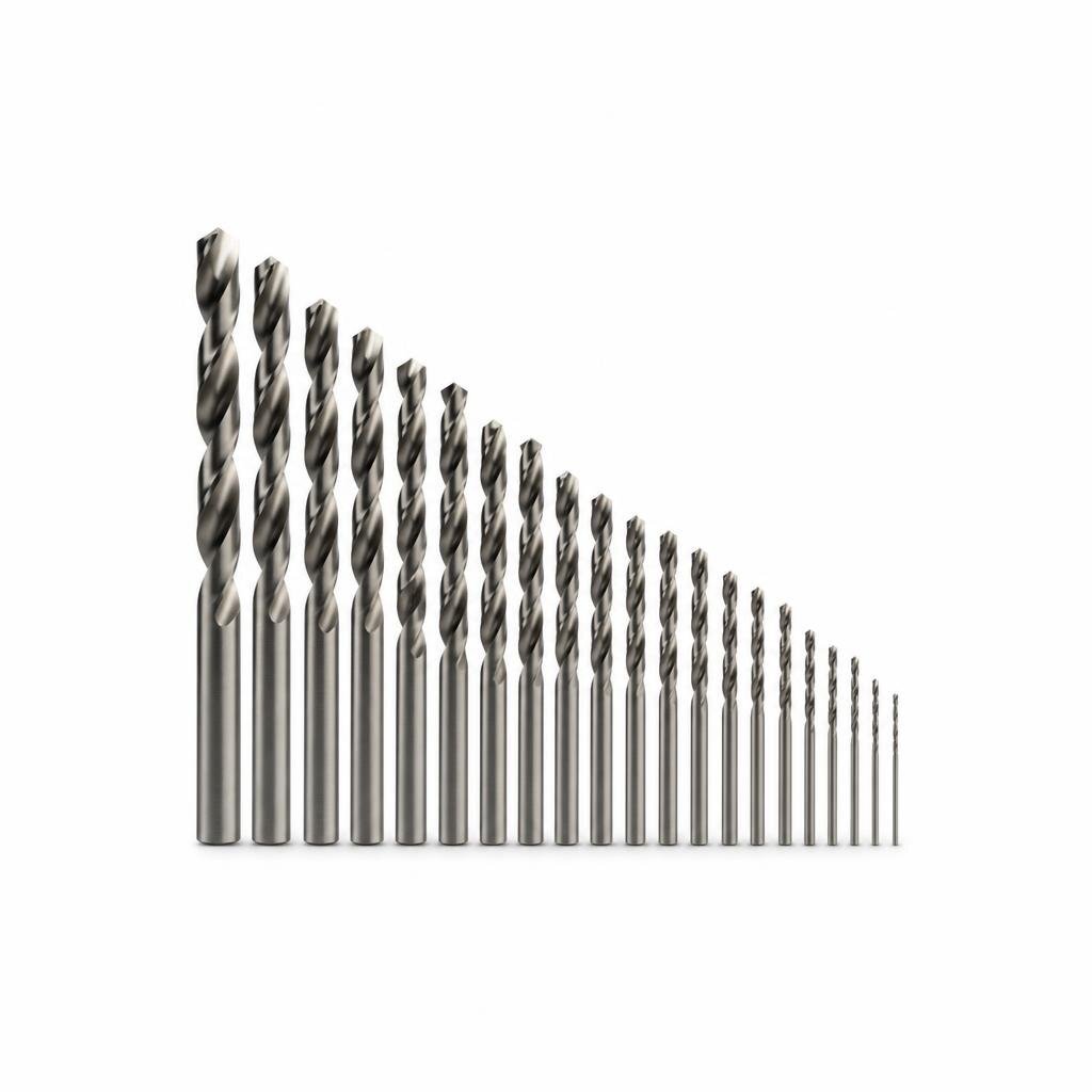MANN 19PCS 1-10.0MM HSS DRILL BIT