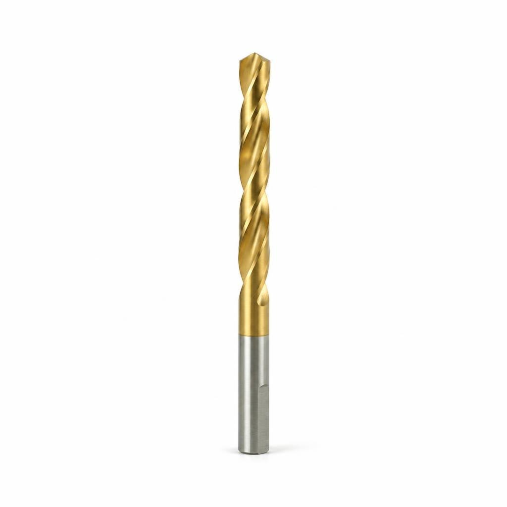 NIETZ 21.5MM HSS TIN COATED M2 DRILL BIT (1/2"SHANK) - 564-20-215