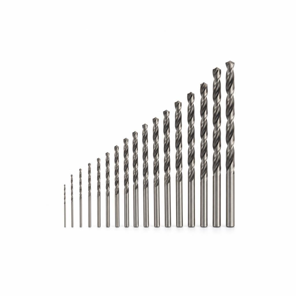 GLITZ 19PCS 1.0-10.0MM HSS M2 DRILL BIT SET