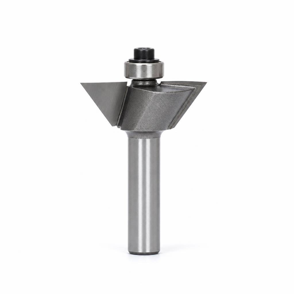 DCA V-TYPE 1/4 X 1/4 ROUTER BIT