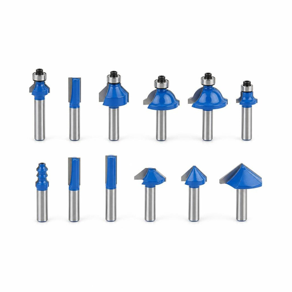 RB12 12PCS TCT ROUTER BIT SET