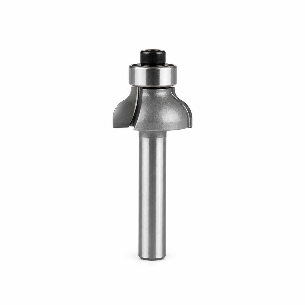 ZHIWEI ROUND NOSE 1/4" X 6MM ROUTER BIT