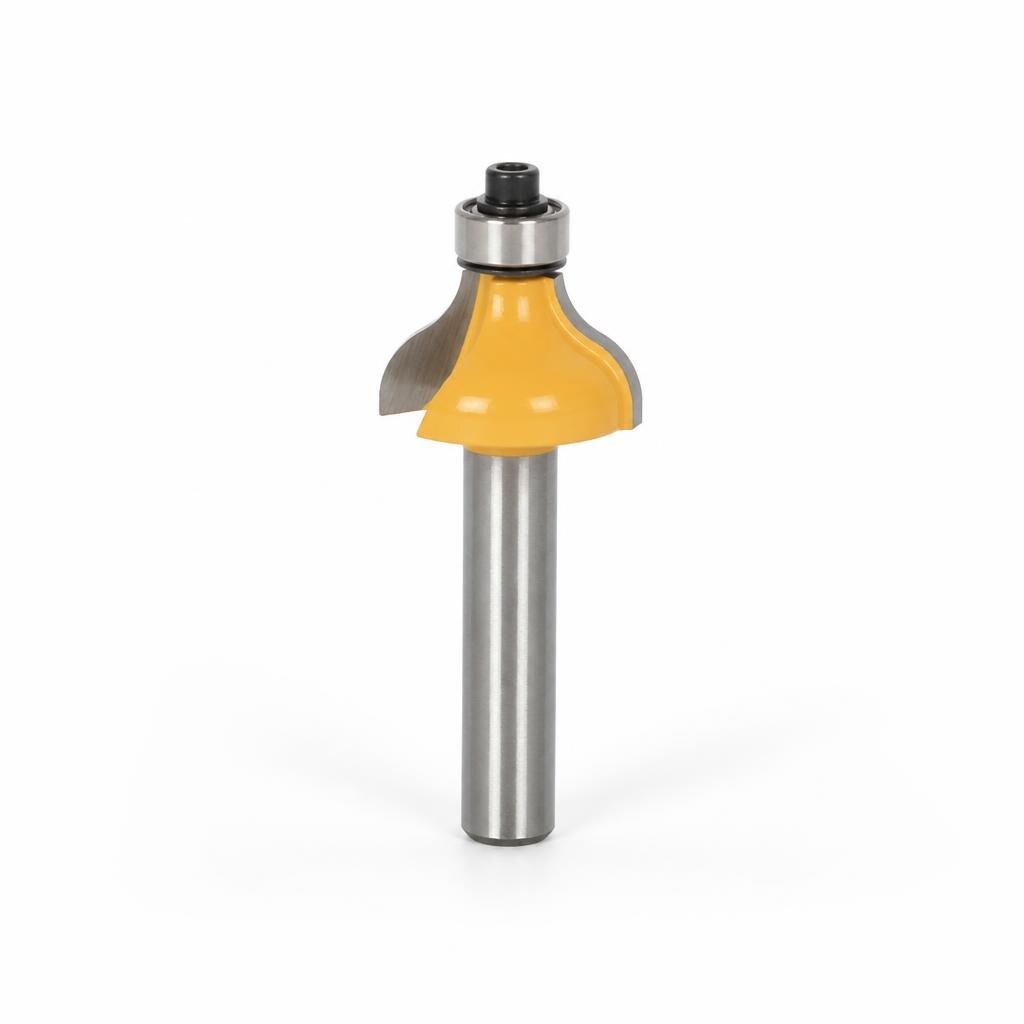 ZHIWEI ROUND NOSE 1/4" X 8MM ROUTER BIT
