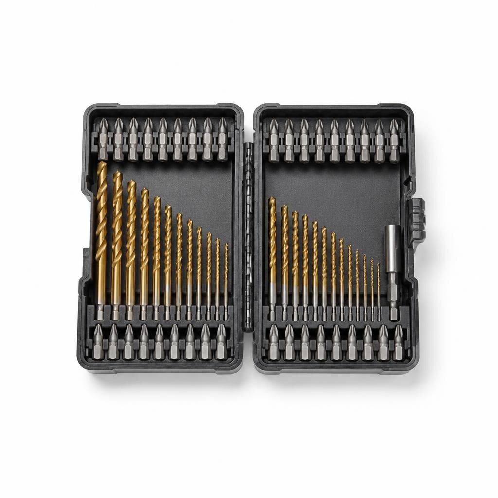BOSCH 40+1 TITANIUM DRILL BIT SET