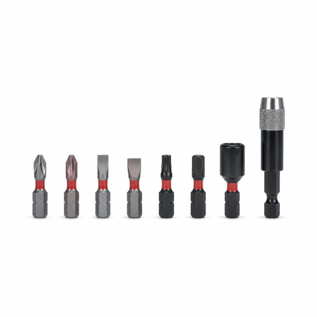 MILWAUKEE 4932-4711-12 1/4" 8PCS MULTI-MATERIAL & DRIVER BIT SET