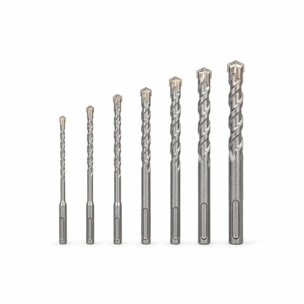 E-MAX 7PCS MASONRY DRILL BIT SET