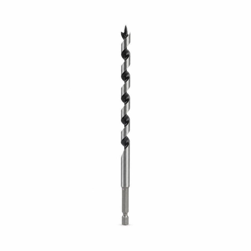 M-HITZ 1/4" (6MM) X 200MM HEX. AUGER BIT