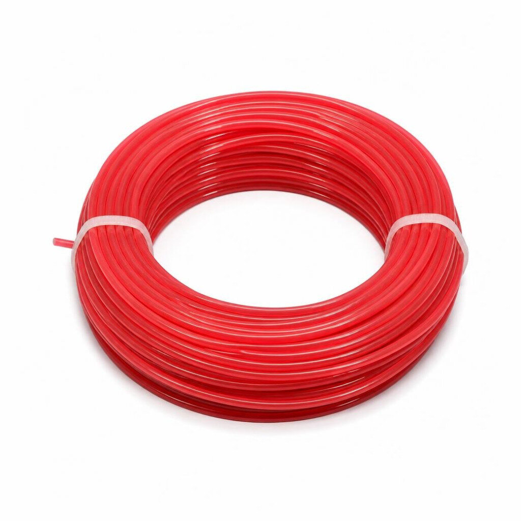 ZC 2.4MM X 3LB RED TRIMMER LINE SQUARE