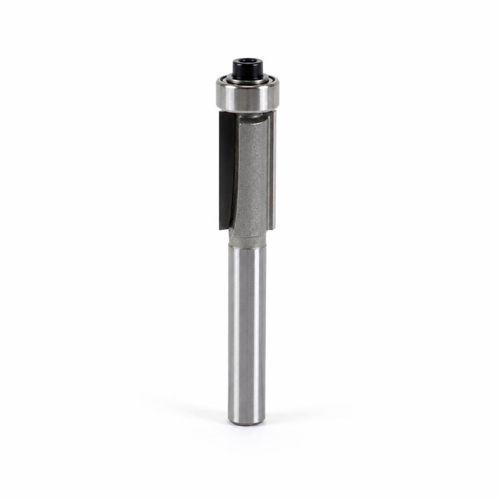 5/16"X25MMX1/4" STRAIGHT TRIMMER BIT W/S.BEARING