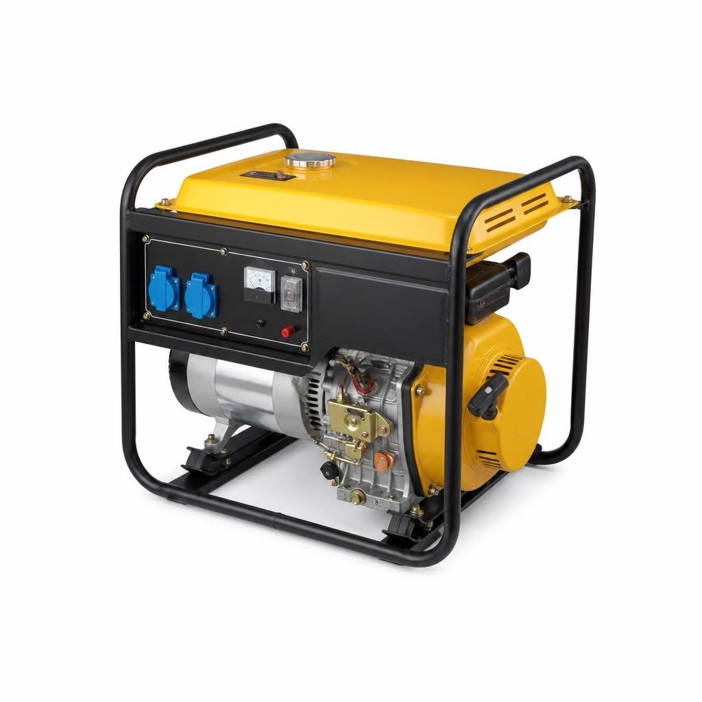 ESACO 6500E 4.5KVA DIESEL GENARATOR - KEY