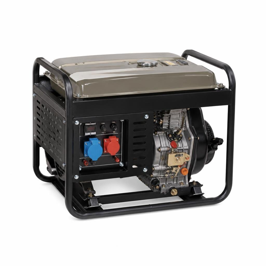 EUROPOWER TDH-6502 DIESEL GENERATOR - 5000W