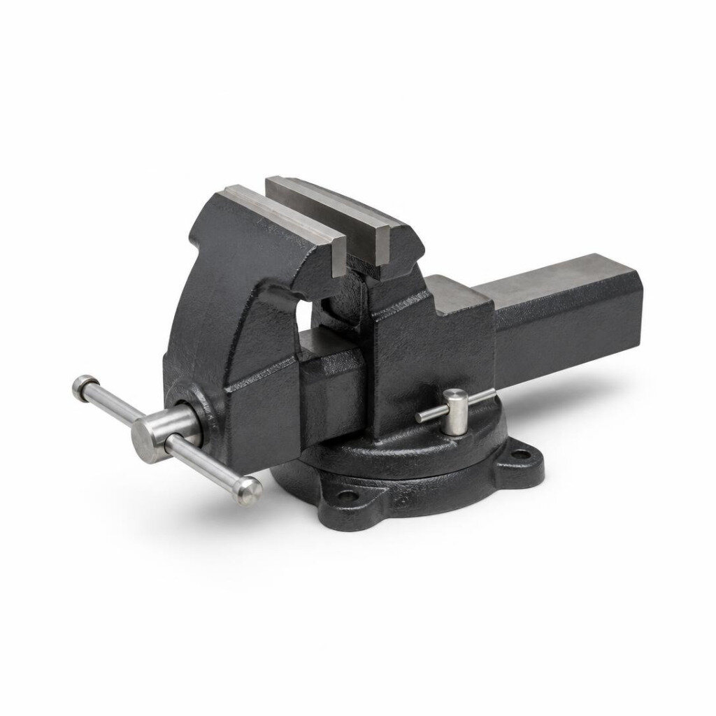 STANLEY 3" CAST STEEL BENCH VISE