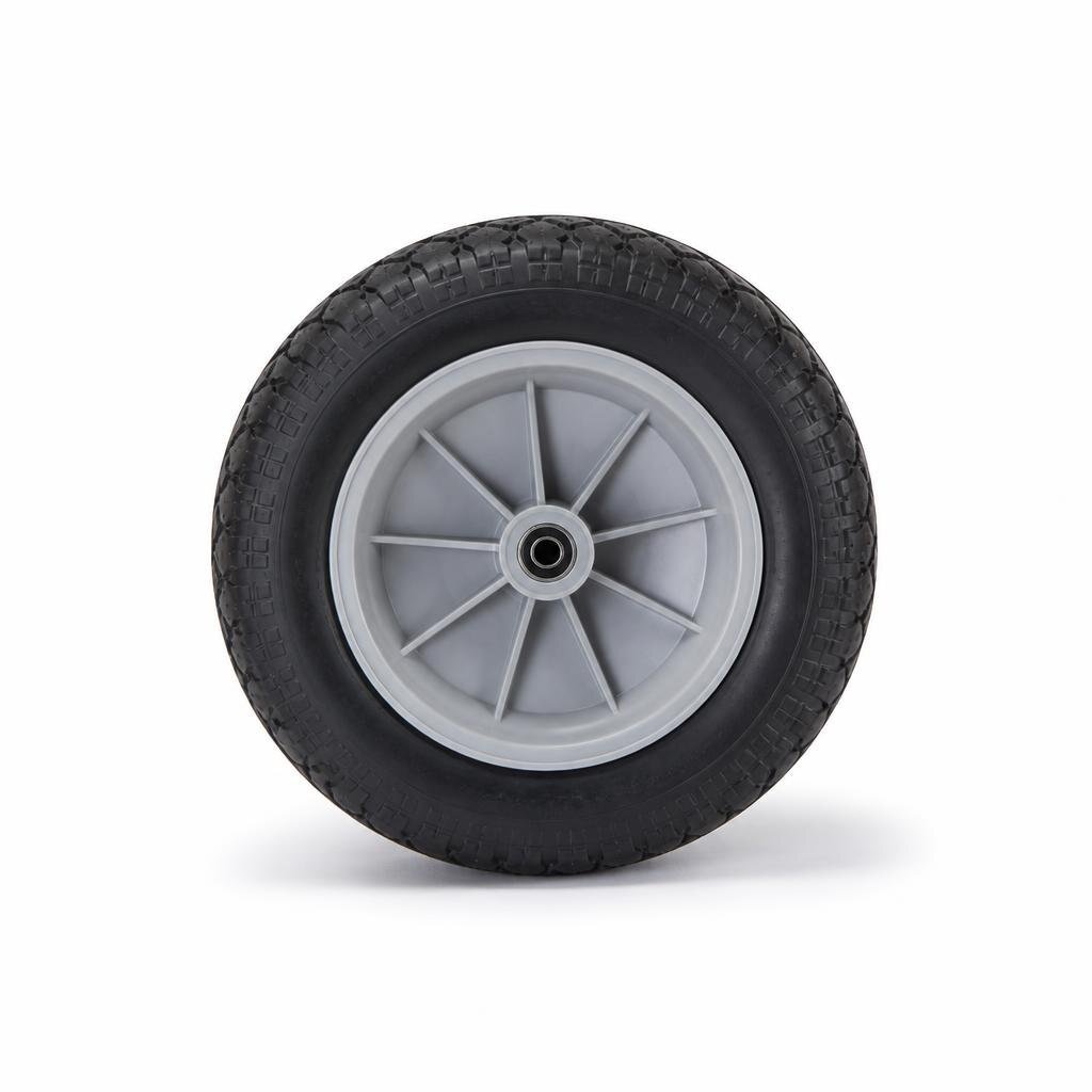 14" PNEUMATIC WHEEL - PVC CAP (NYLON BEARING)