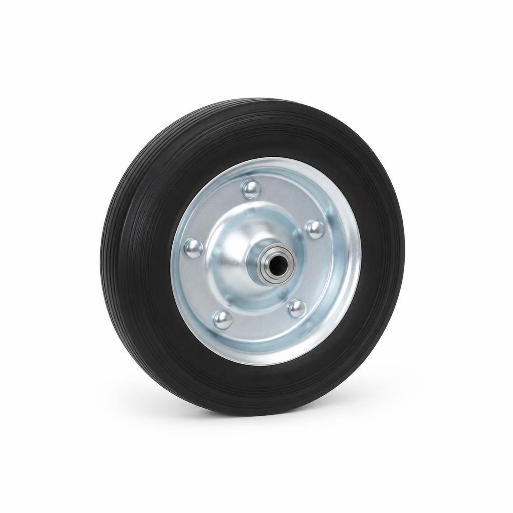 13" PU WHEEL - METAL CAP