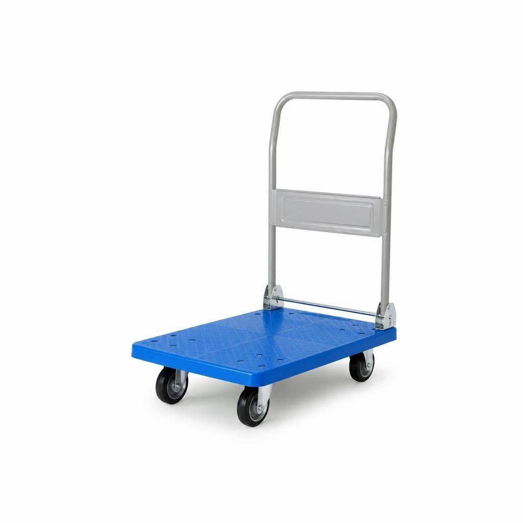 PLASTIC PLATFORM TROLLEY