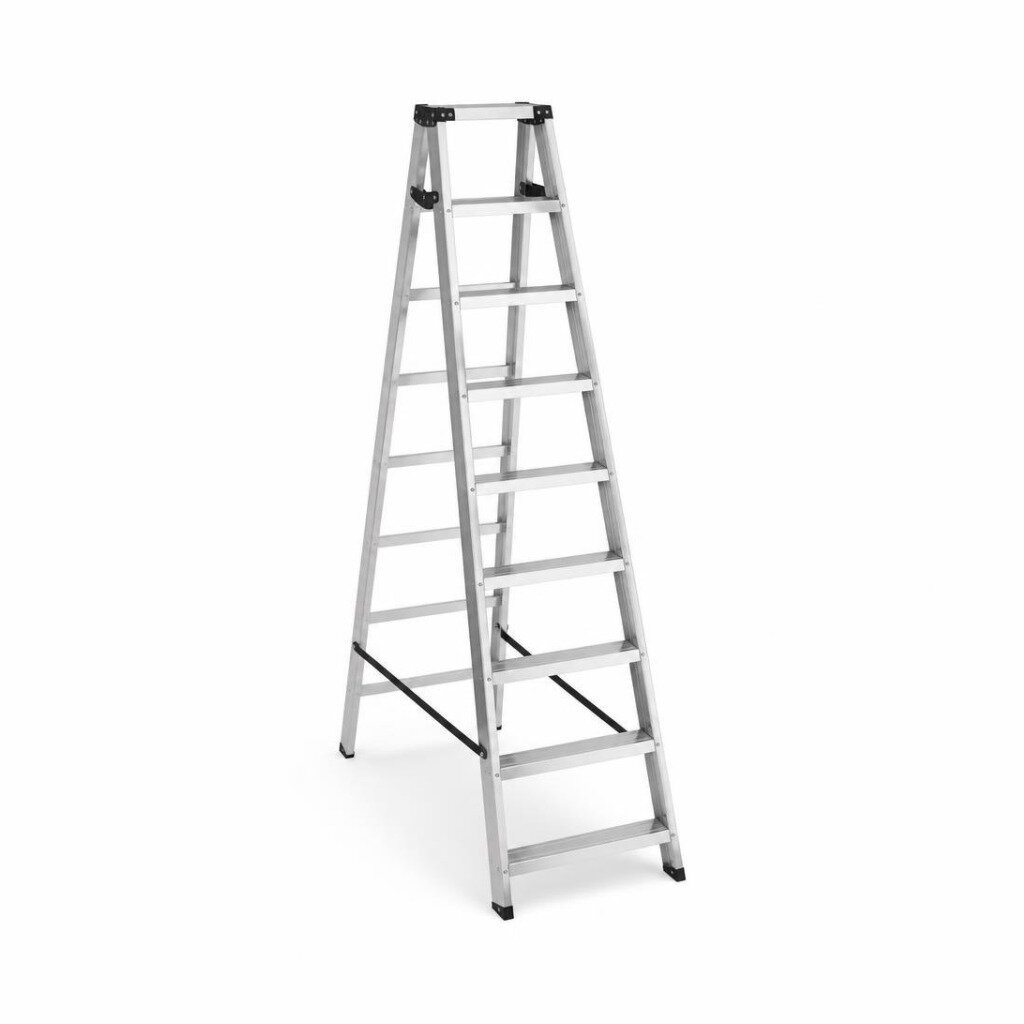 STRONGMAN 8STEP S/SIDED H/DUTY LADDER