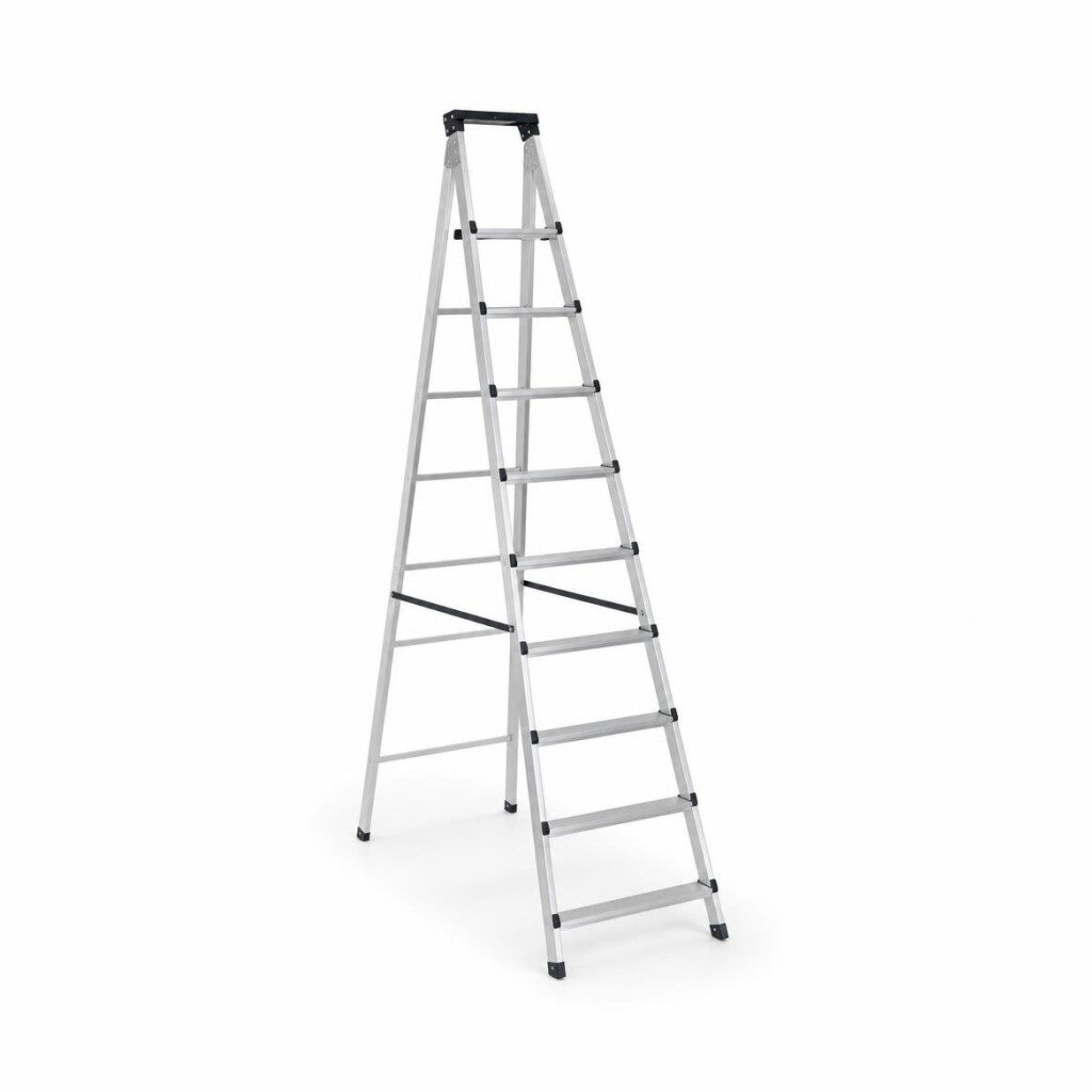 STRONGMAN 10STEP S/SIDED H/DUTY LADDER