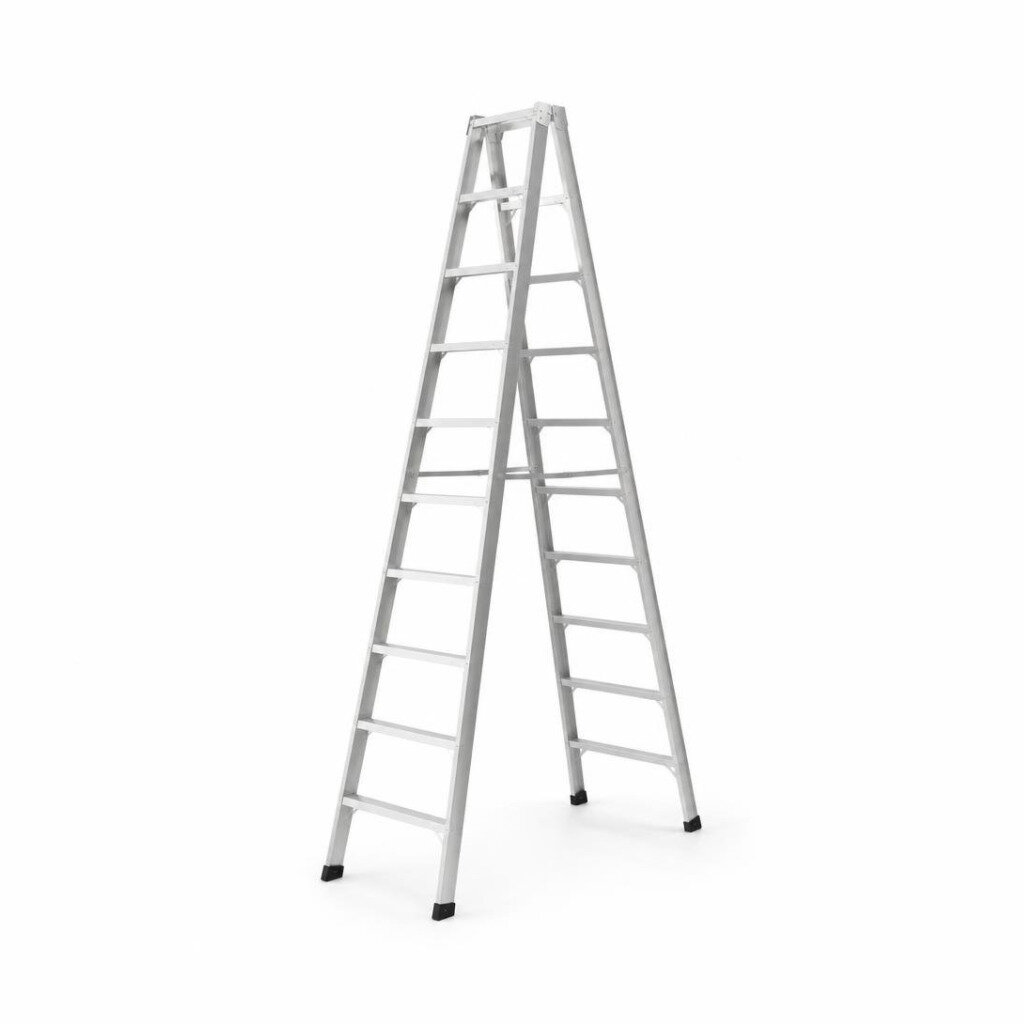 STRONGMAN 14STEP S/SIDED H/DUTY LADDER