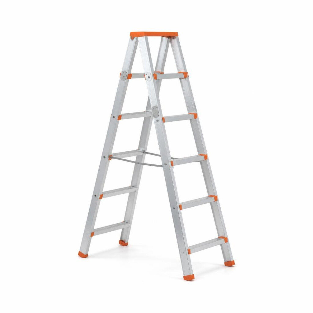 STRONGMAN 5STEP D/SIDED HEAVY DUTY LADDER