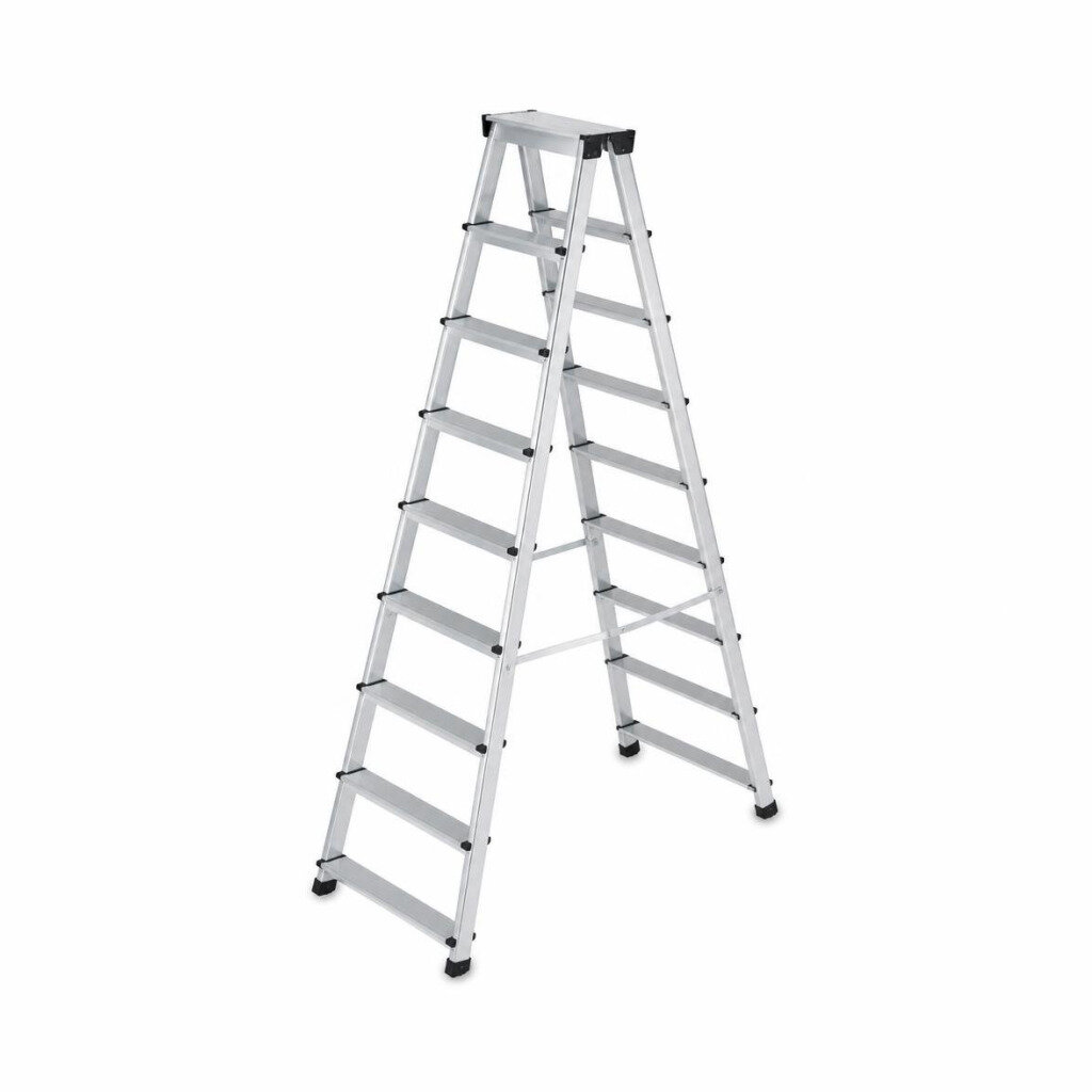 STRONGMAN 9STEP D/SIDED HEAVY DUTY LADDER