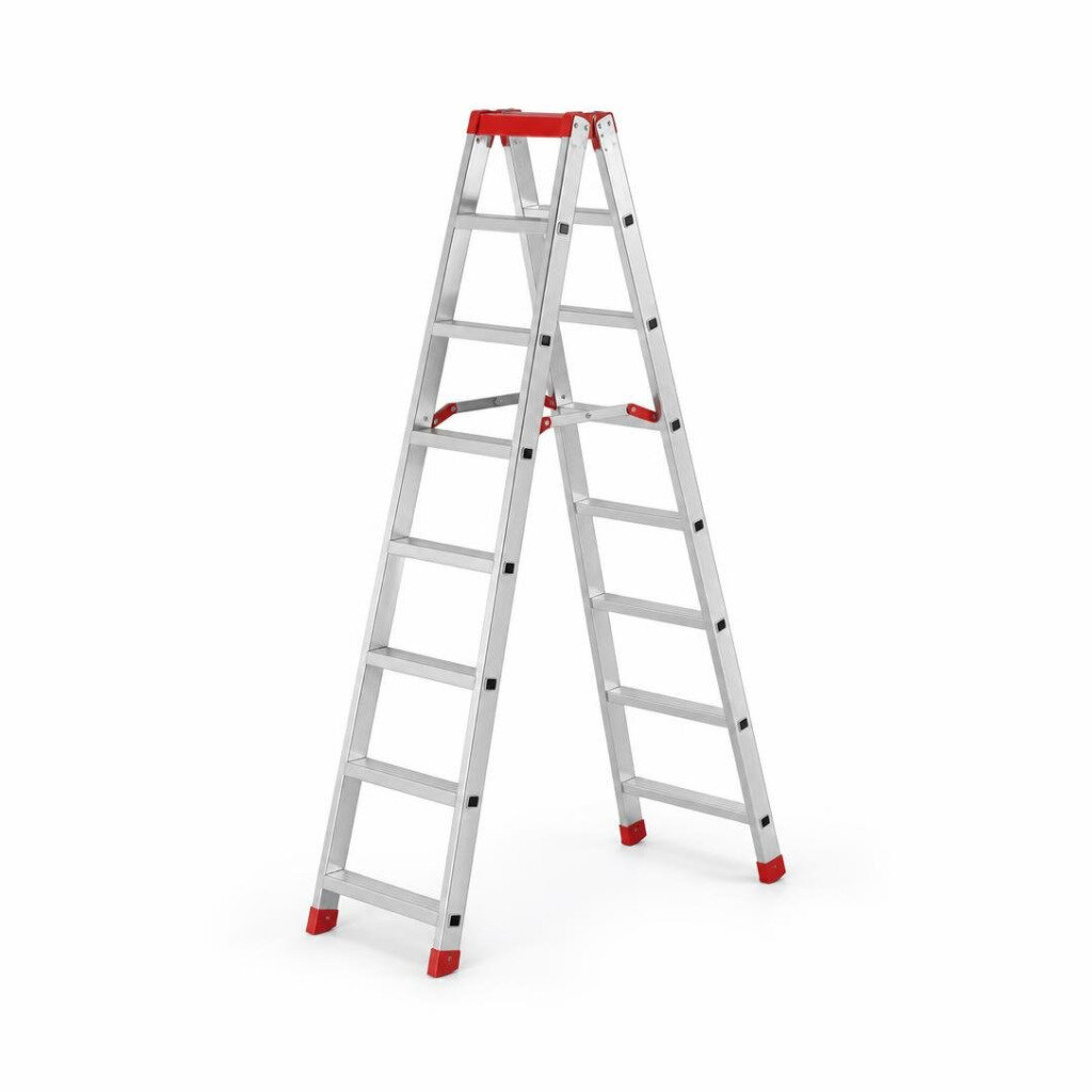 STRONGMAN 10STEP D/SIDED HEAVY DUTY LADDER