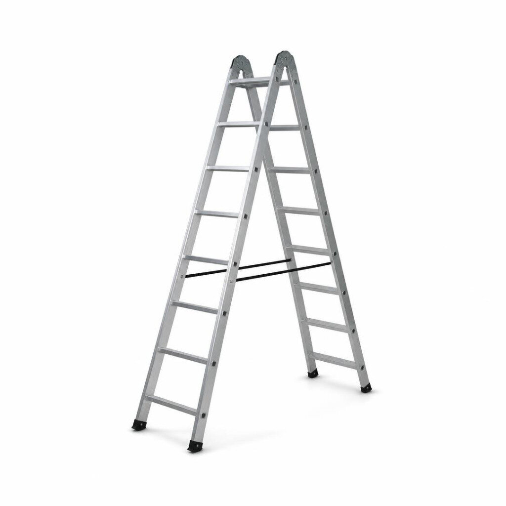 STRONGMAN 14STEP D/SIDED HEAVY DUTY LADDER