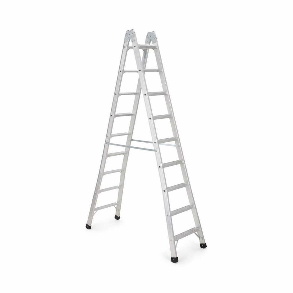 STRONGMAN 16STEP D/SIDED HEAVY DUTY LADDER