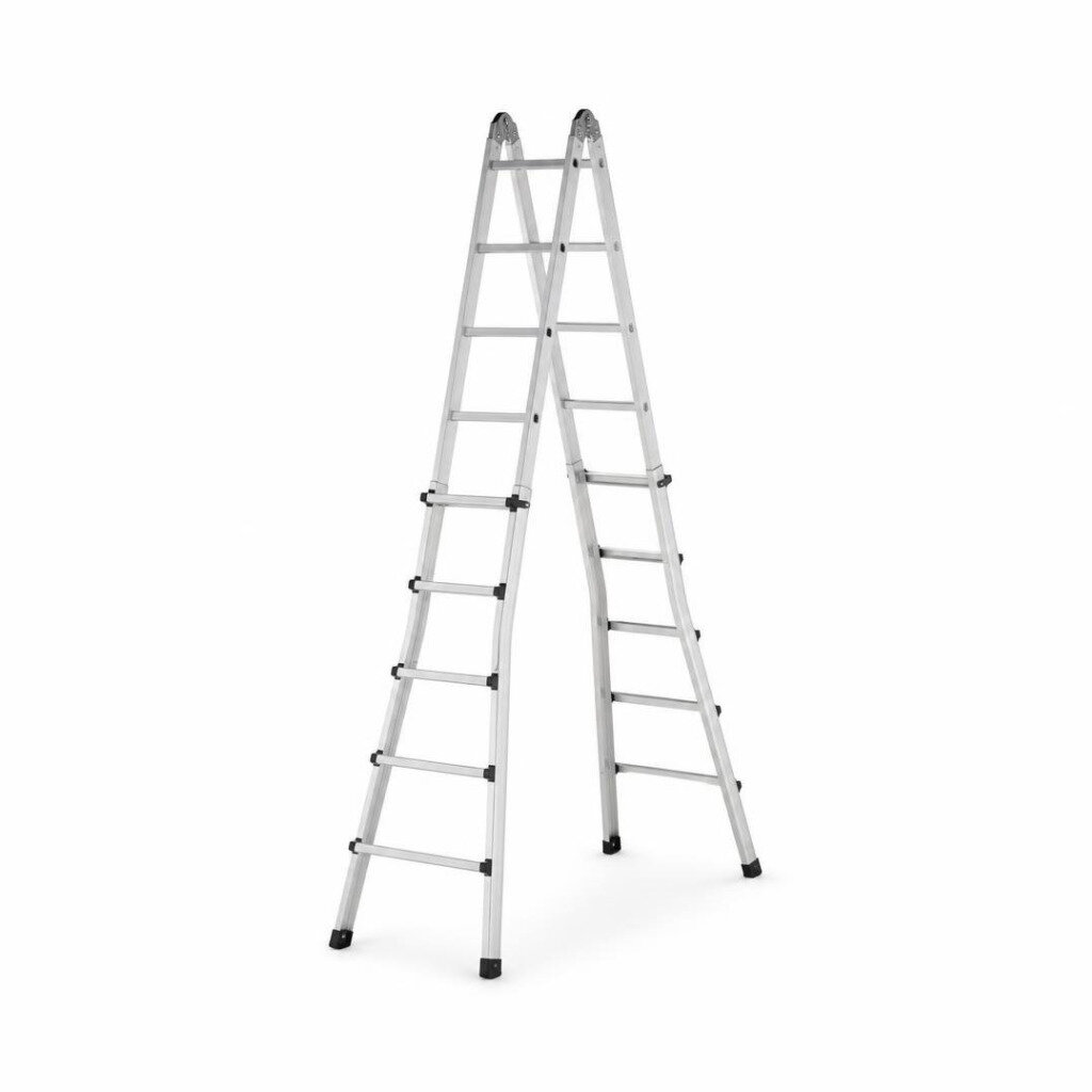 STRONGMAN 18STEP D/SIDED HEAVY DUTY LADDER
