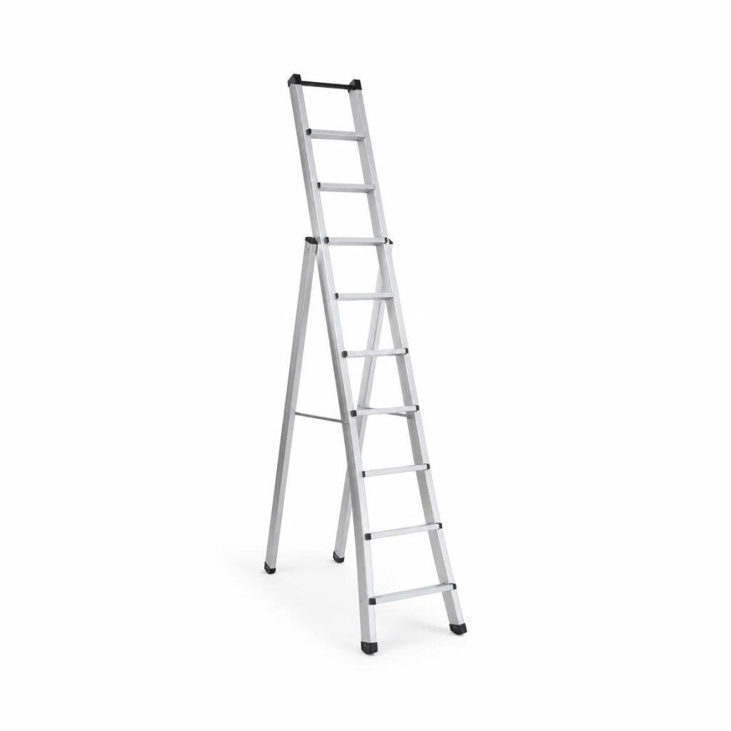 STRONGMAN EL08 8STEP SINGLE SIDED E LADDER