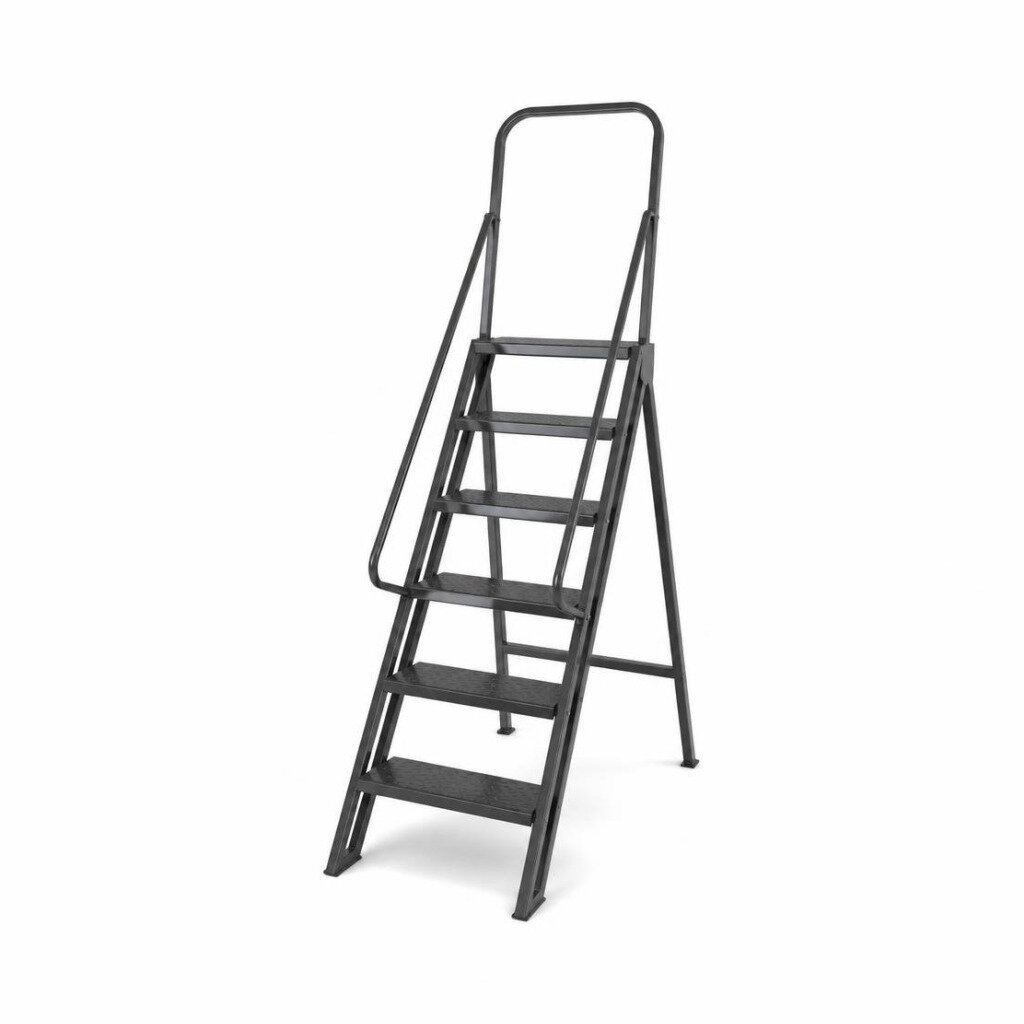 STRONGMAN HWS06 6STEP H/D WAREHOUSE STEP LADDER