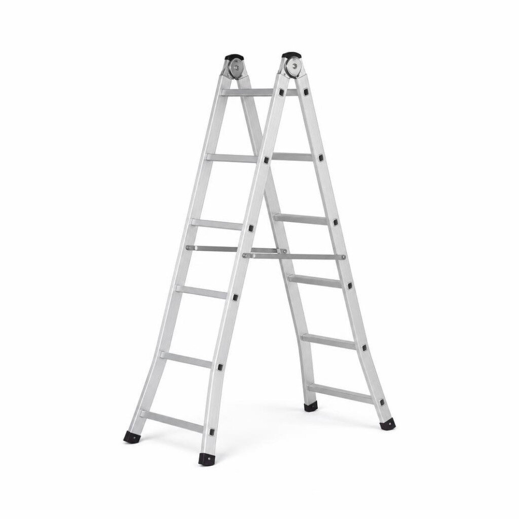 EVERLAS YDL08 HEAVY DOUBLE SIDED DELUXE LADDER
