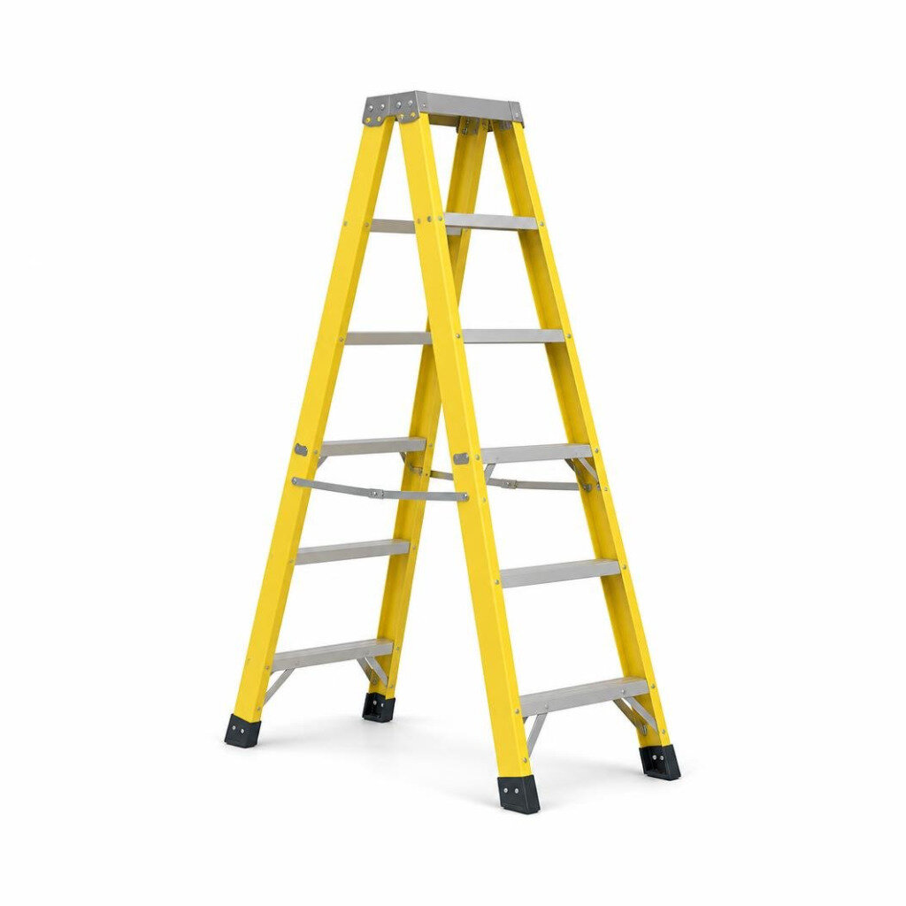 EVERLAS YFGDS10 FIBREGLASS DOUBLE SIDED LADDER