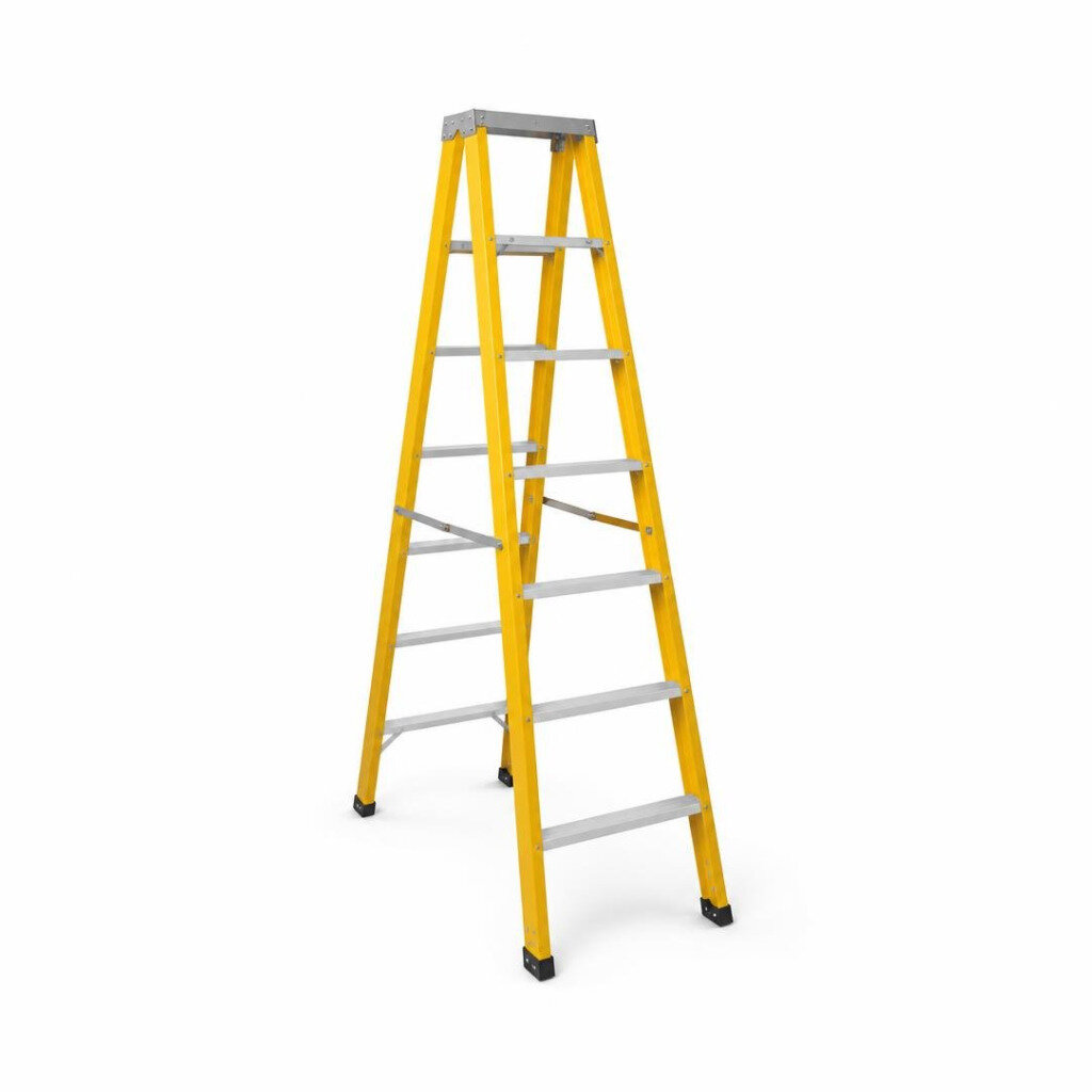 EVERLAS YFGSS07 FIBRE GLASS S/SIDED LADDER