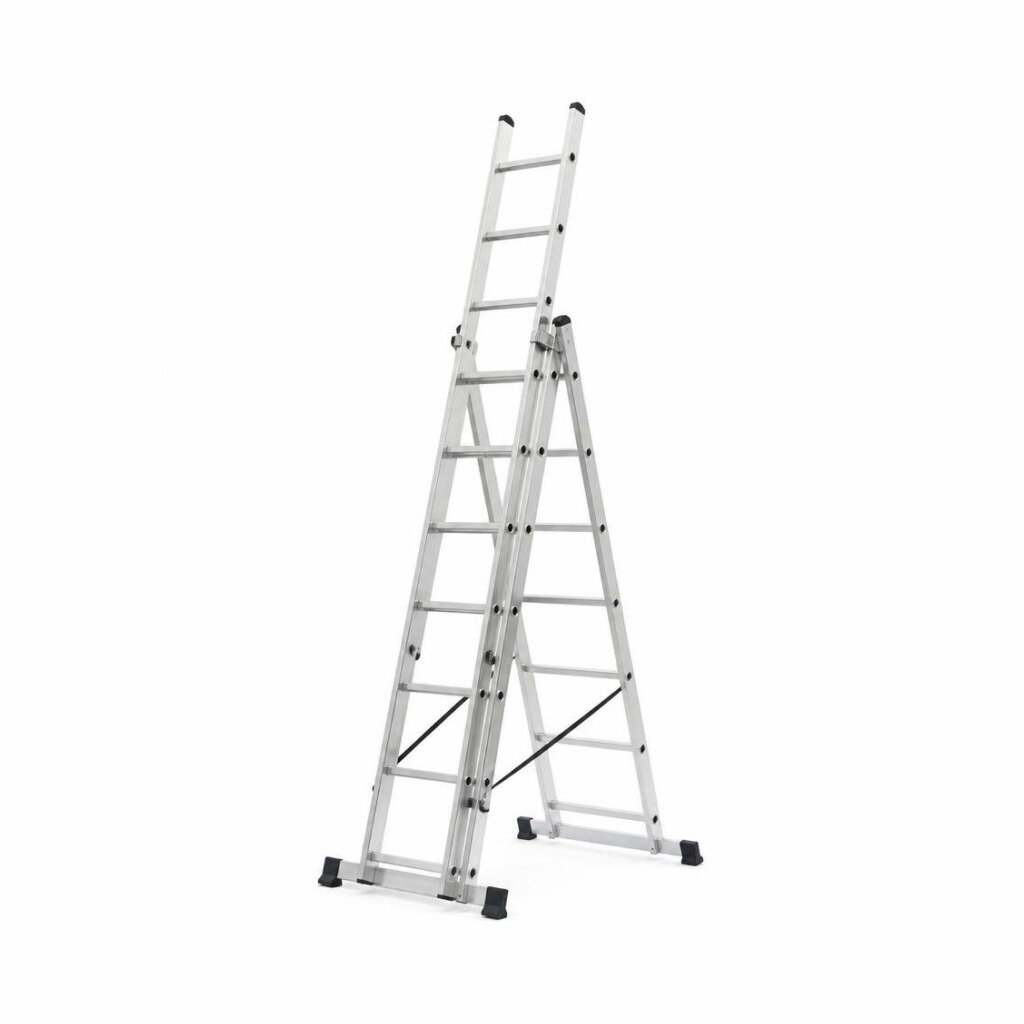 EVERLAST ED18DR DOUBLE EXTENSION LADDER