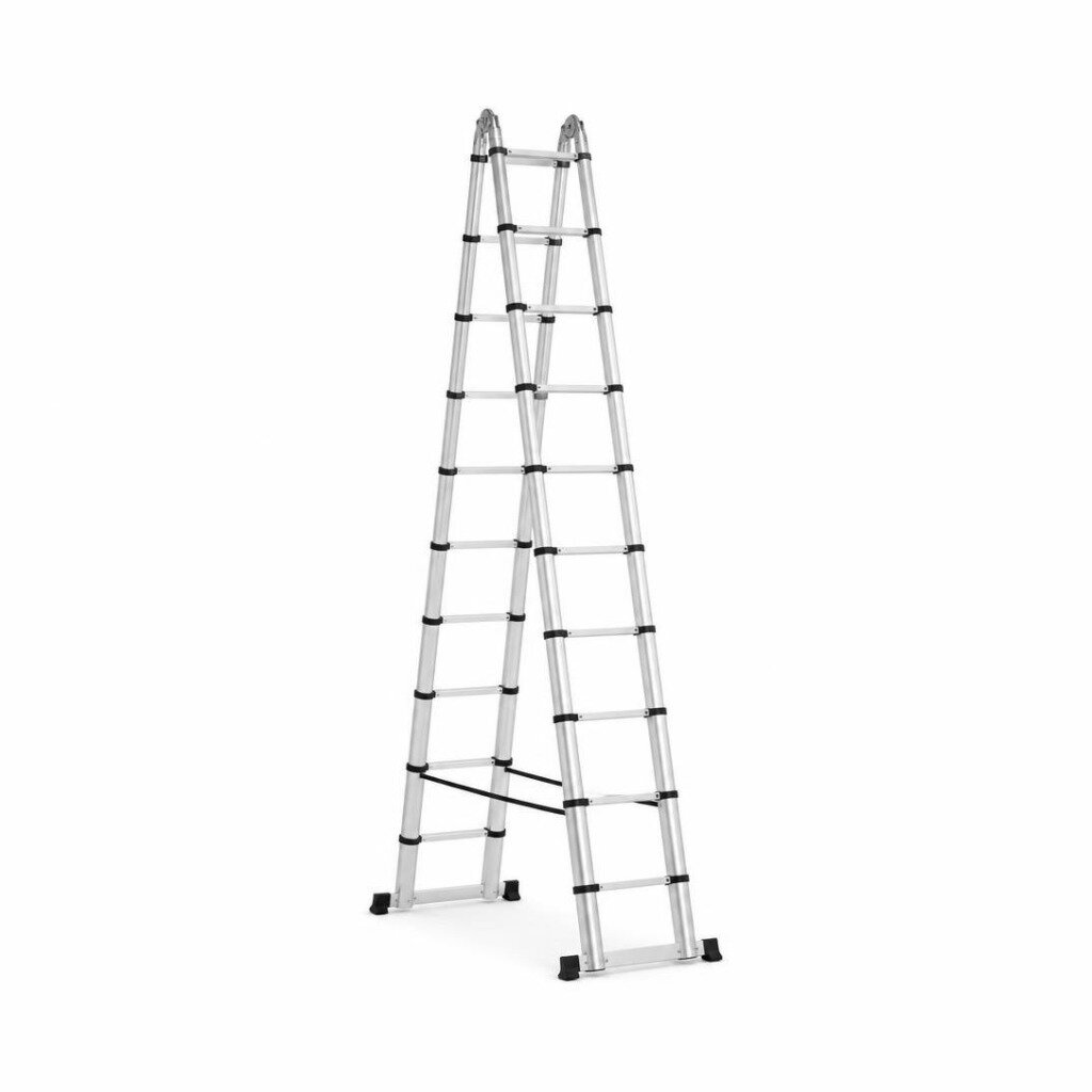 3.8M X 3.8M DOUBLE SIDE TELESCOPIC LADDER