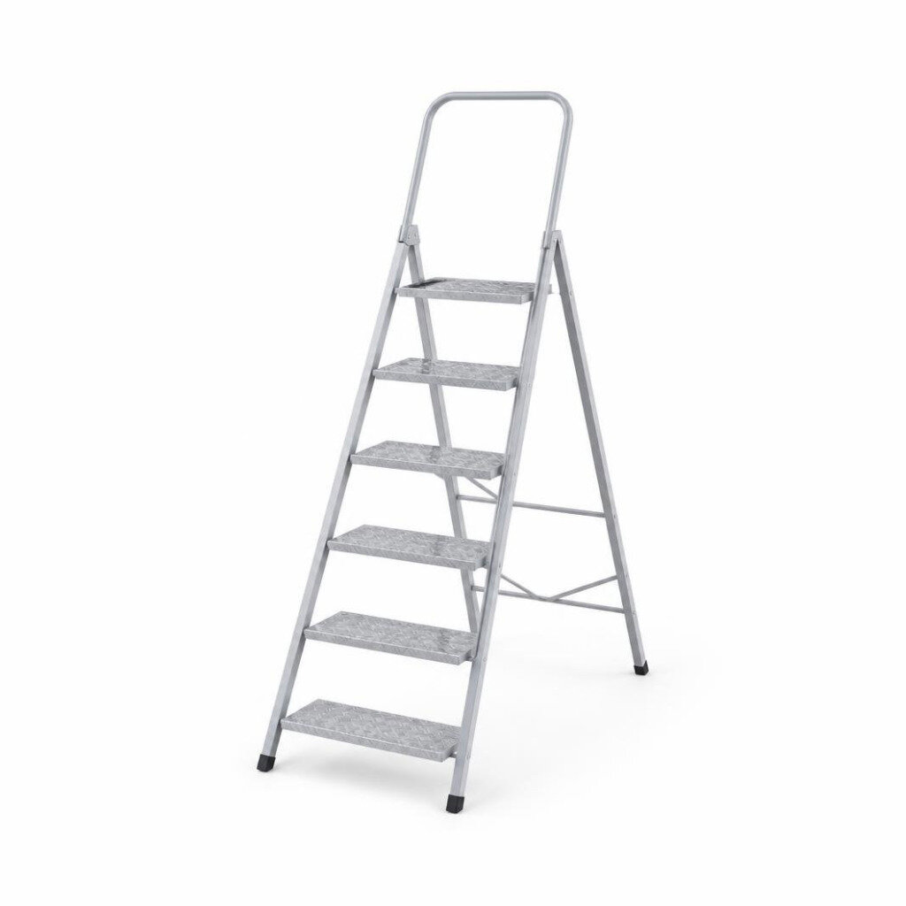 STRONG 7STEP HEAVY DUTY METAL PLATFORM LADDER