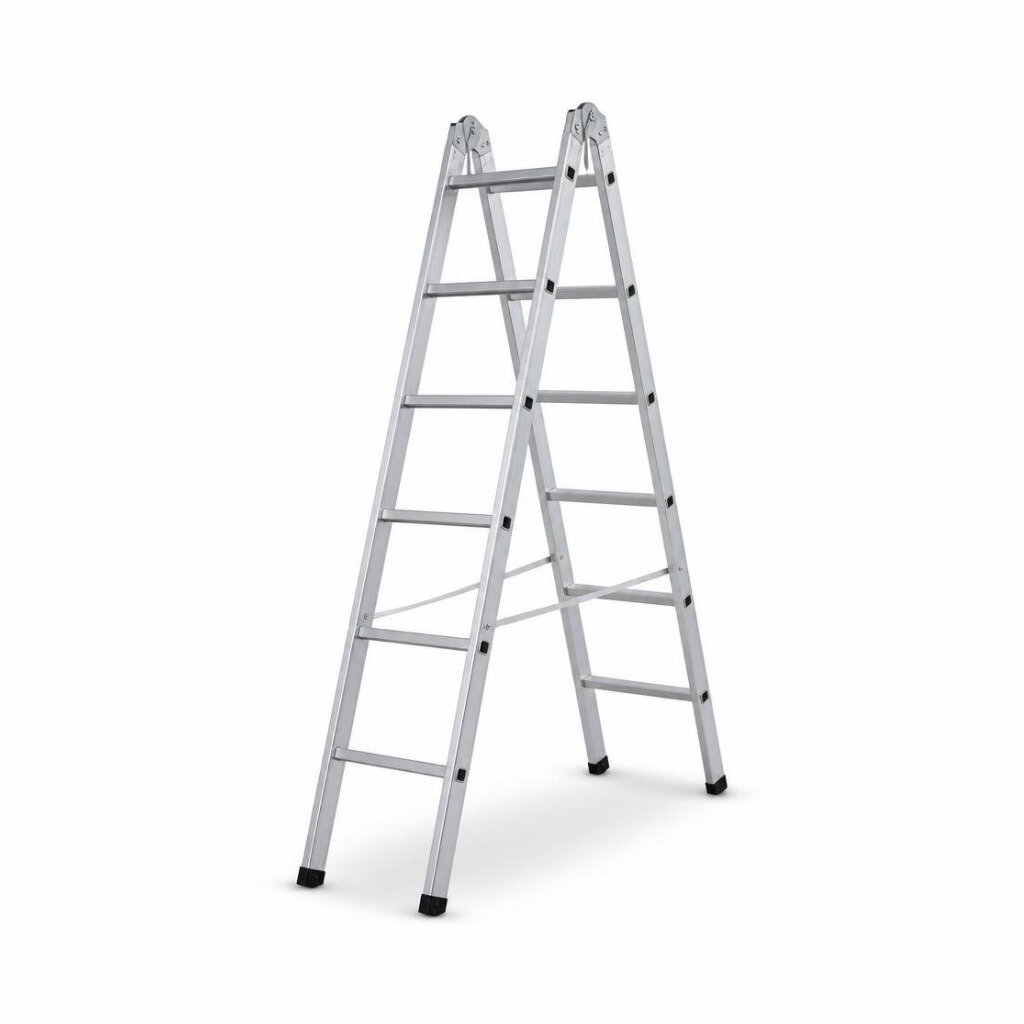 B.I. CARE 3D-HD-9 HEAVY DUTY DOUBLE SIDED ALUMINIUM LADDER