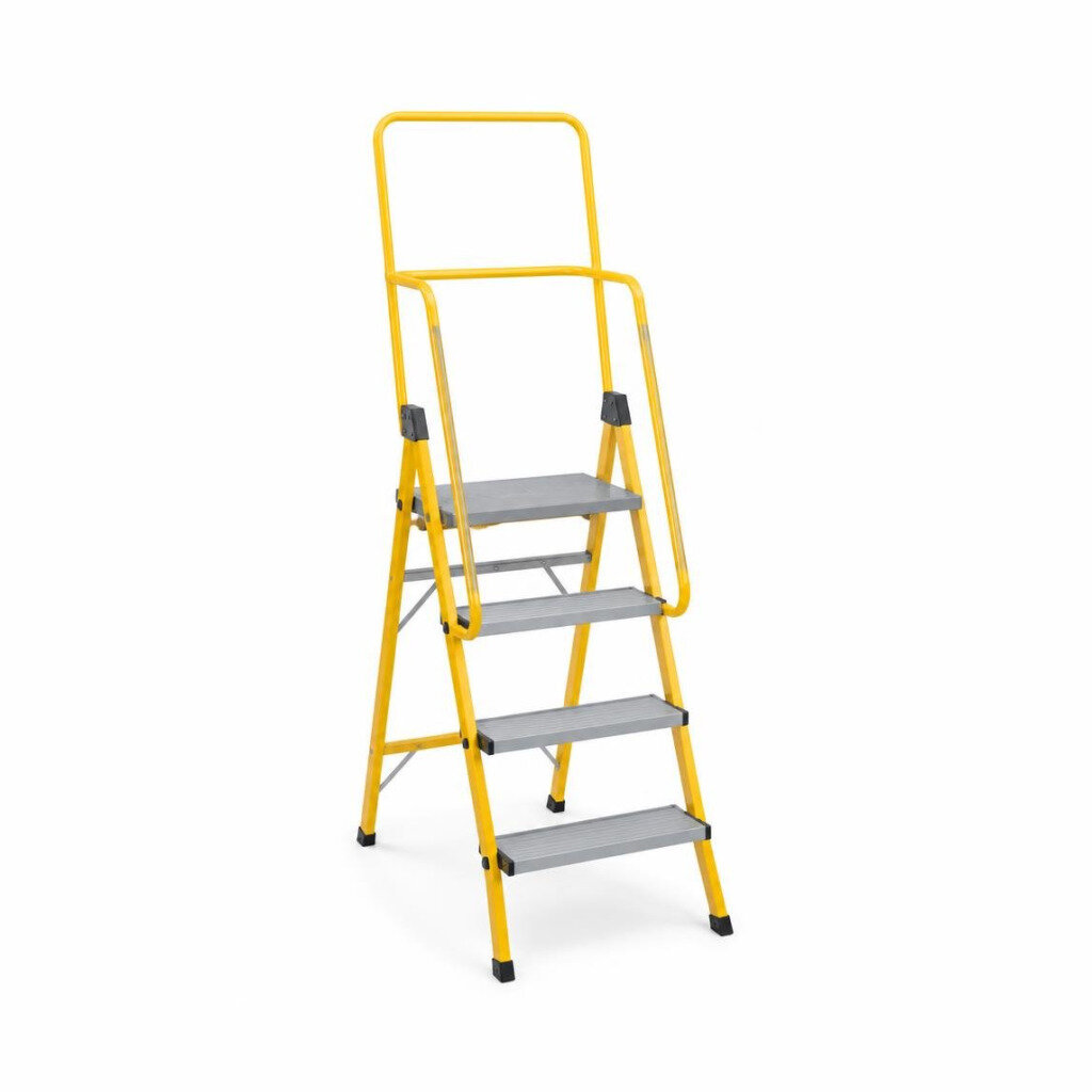 3D-FGP-8 FIBERGLASS STEP PLATFORM LADDER