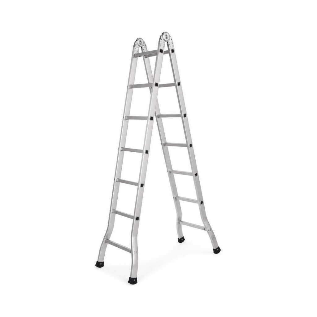 B.I. CARE JSM-2.5B 10FT MULTI PURPOSE LADDER (CURVE LEG)