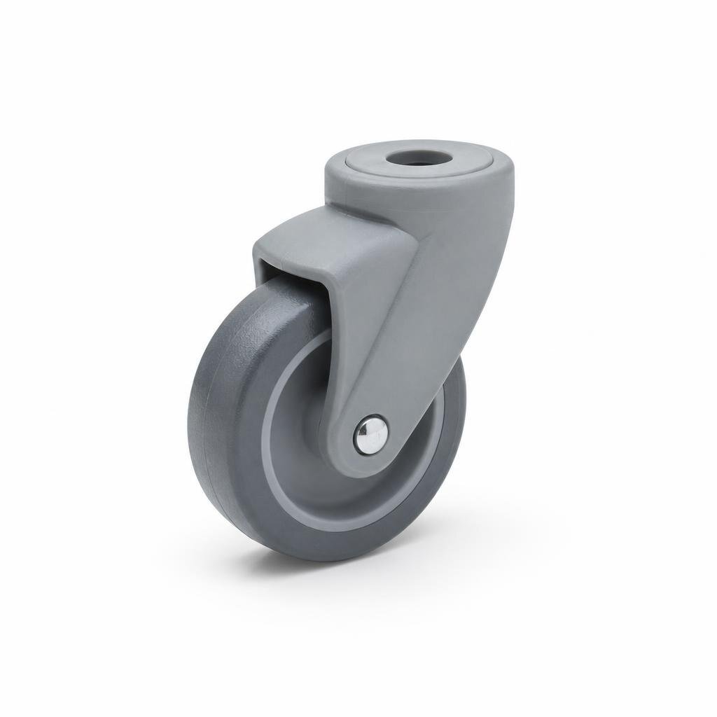 W99M 4" M/DUTY GREY TPR CASTOR WHEEL ONLY