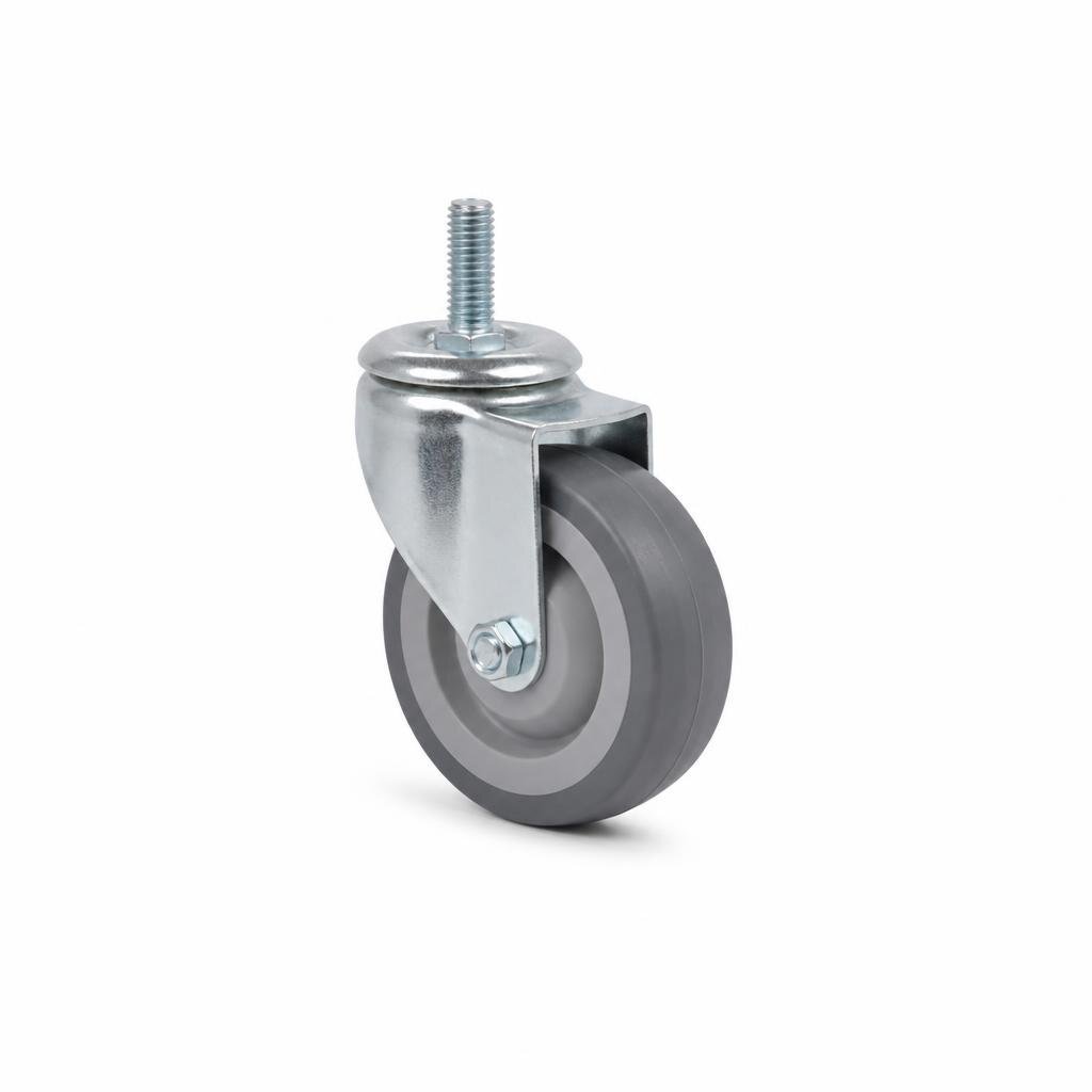 W99M 5" M/DUTY GREY TPR CASTOR WHEEL ONLY