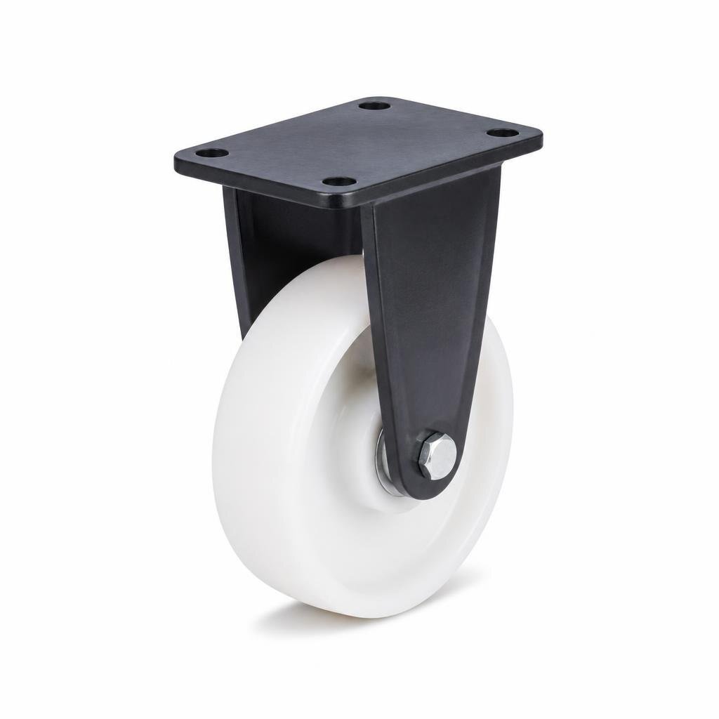 P23H 4" H/DUTY POLYPROPYLENE CASTOR RIGID