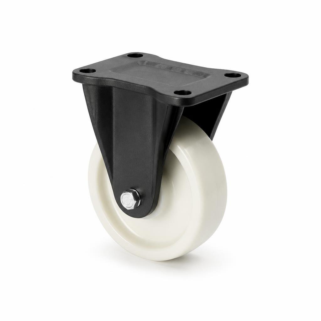 P64H 6" H/DUTY POLYPROPYLENE CASTOR RIGID