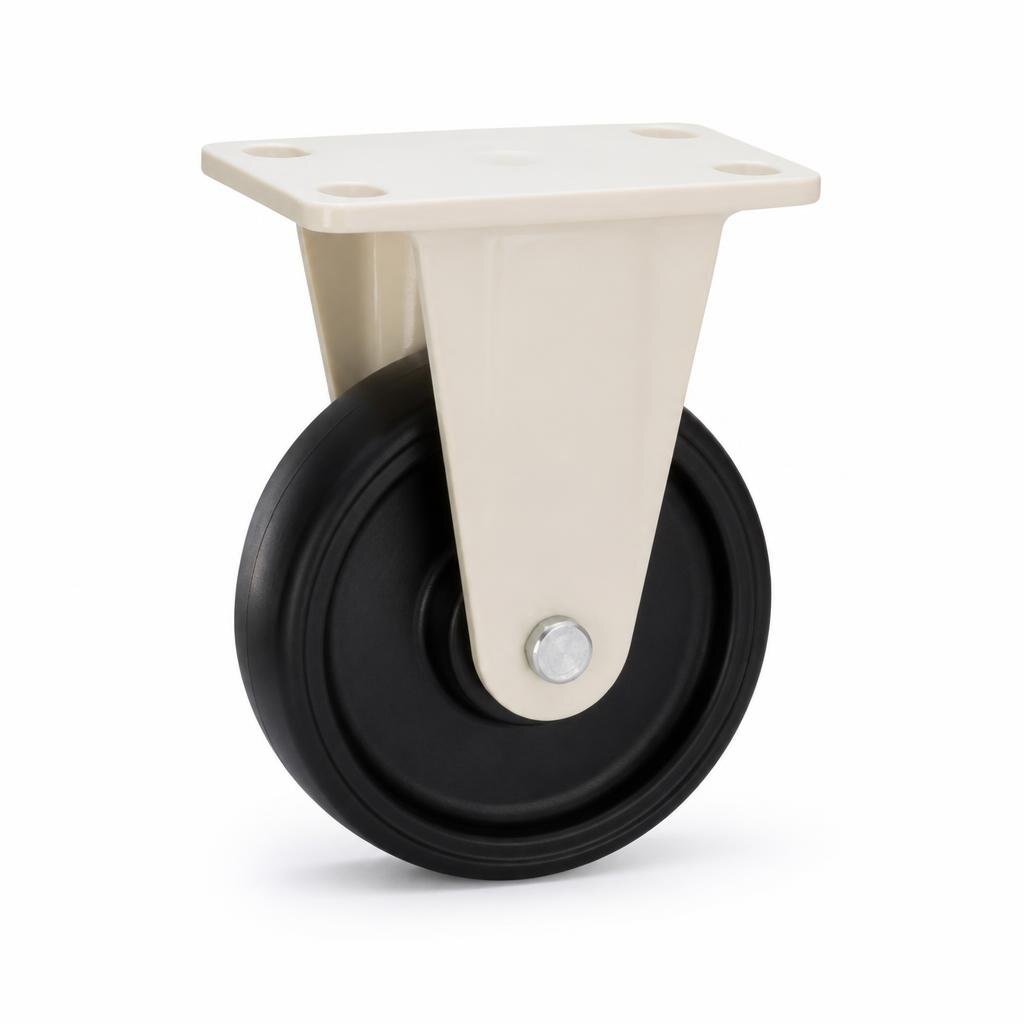 P64H 8" H/DUTY POLYPROPYLENE CASTOR RIGID