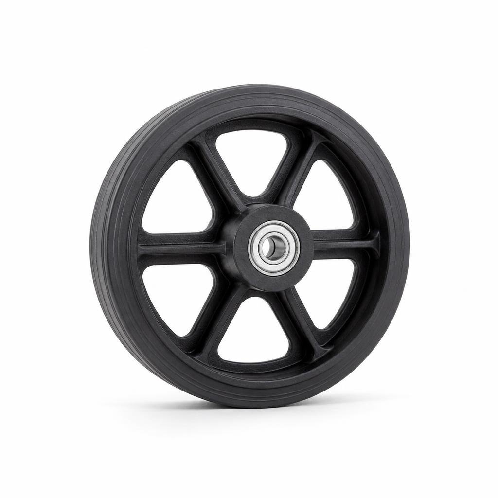 6" HEAVY DUTY POLYPROPYLENE CASTOR WHEEL ONLY