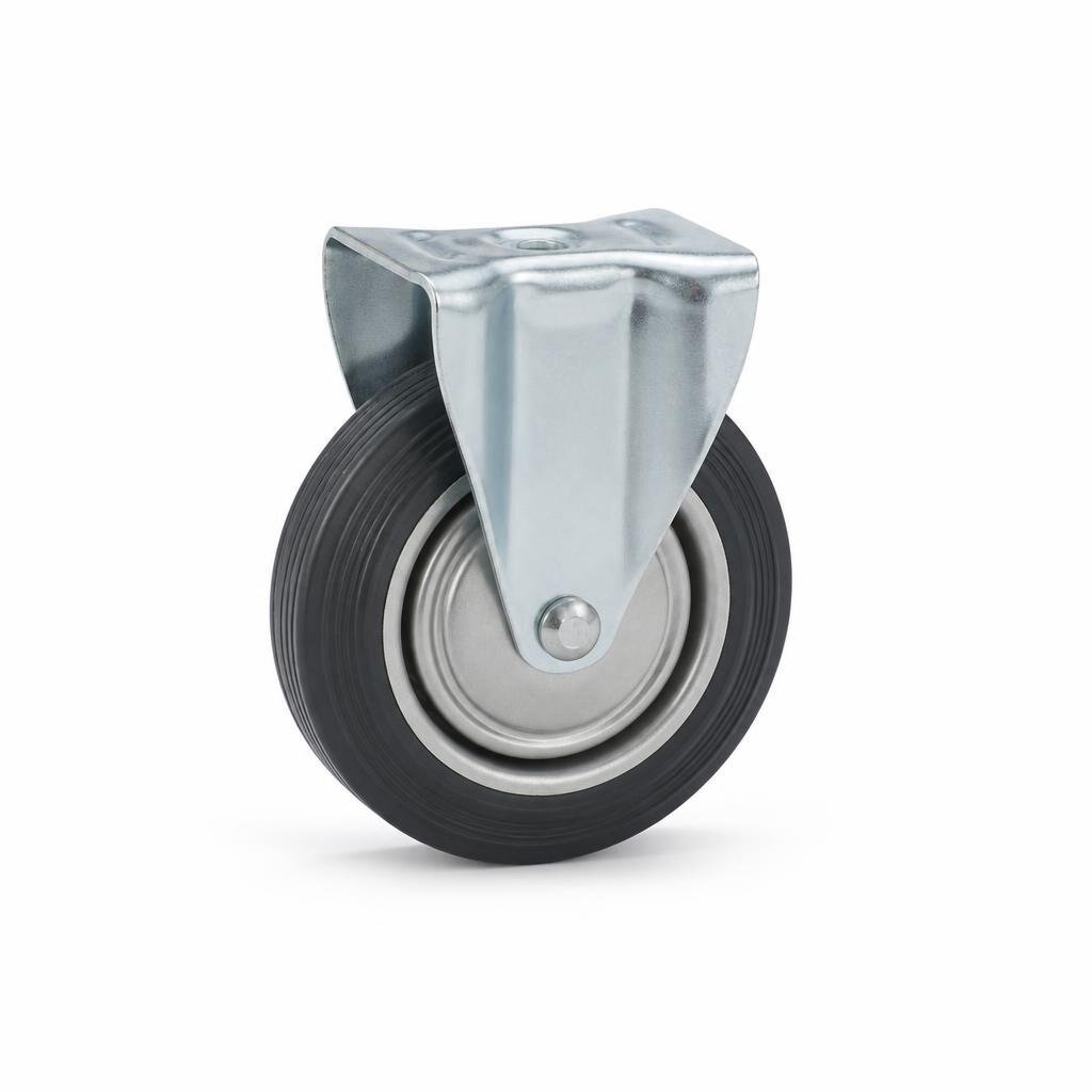 3" RUBBER CASTOR WHEEL ONLY