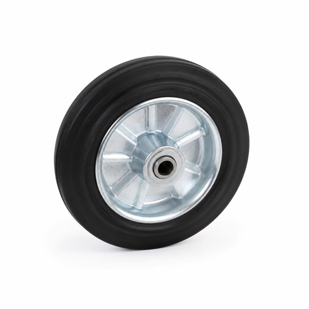 6" RUBBER CASTOR WHEEL ONLY