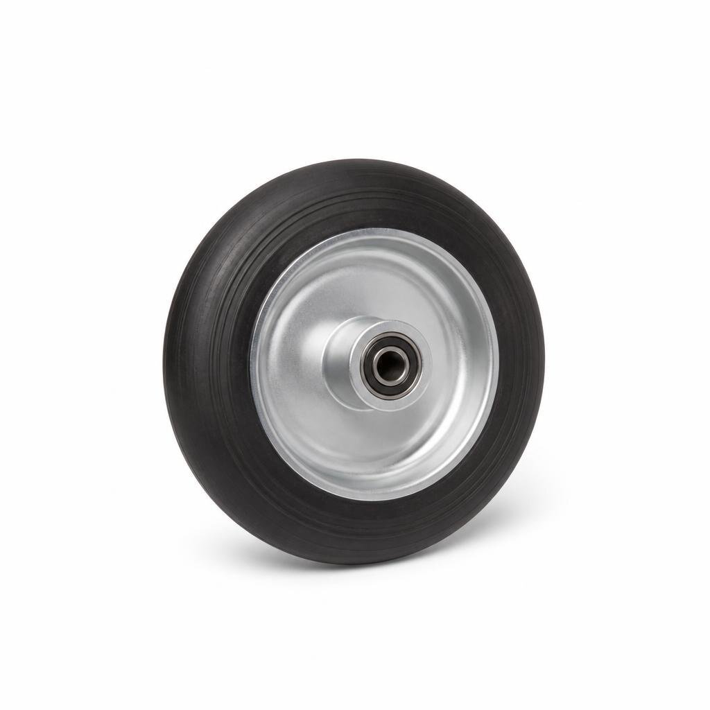 8" RUBBER CASTOR WHEEL ONLY