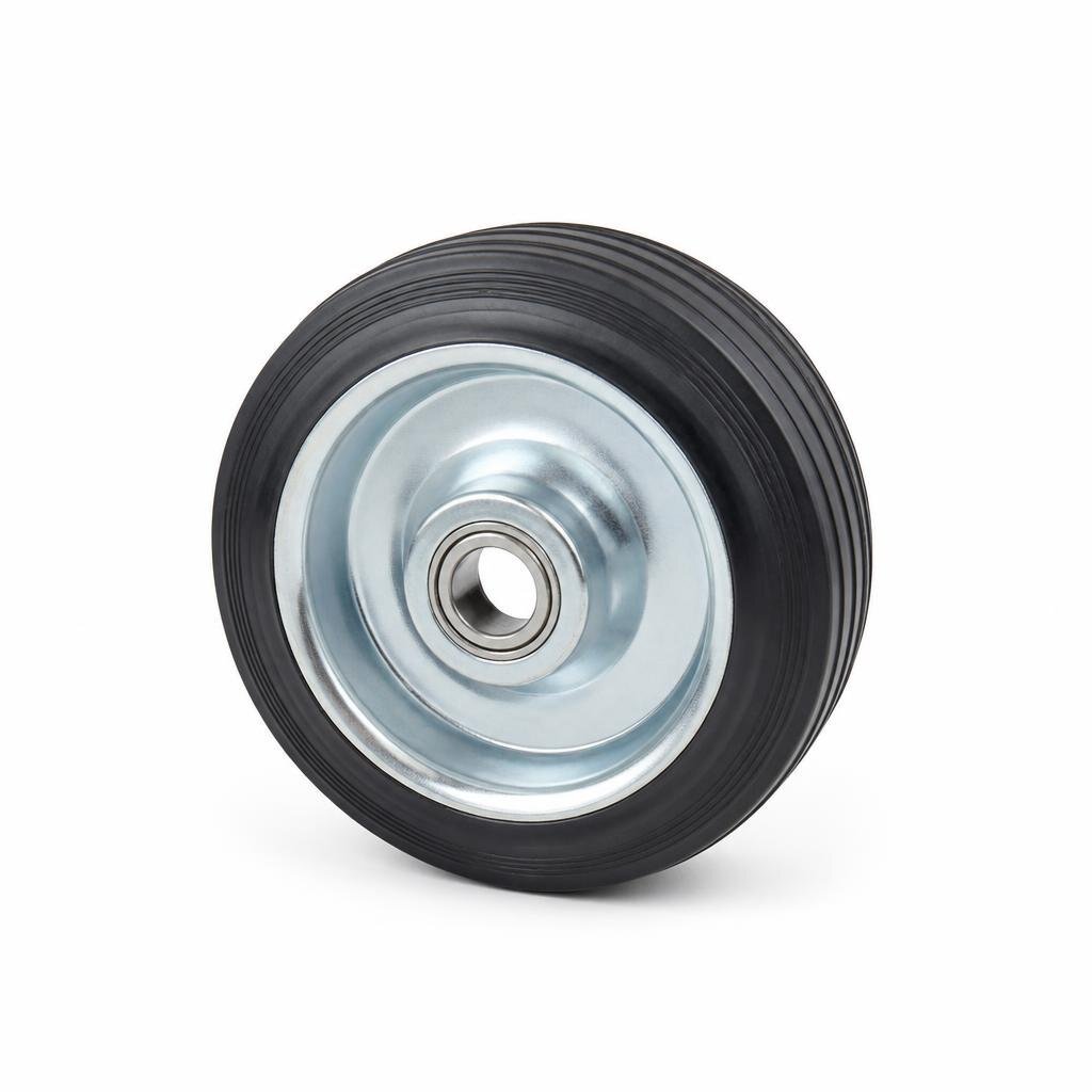 10" RUBBER CASTOR WHEEL ONLY